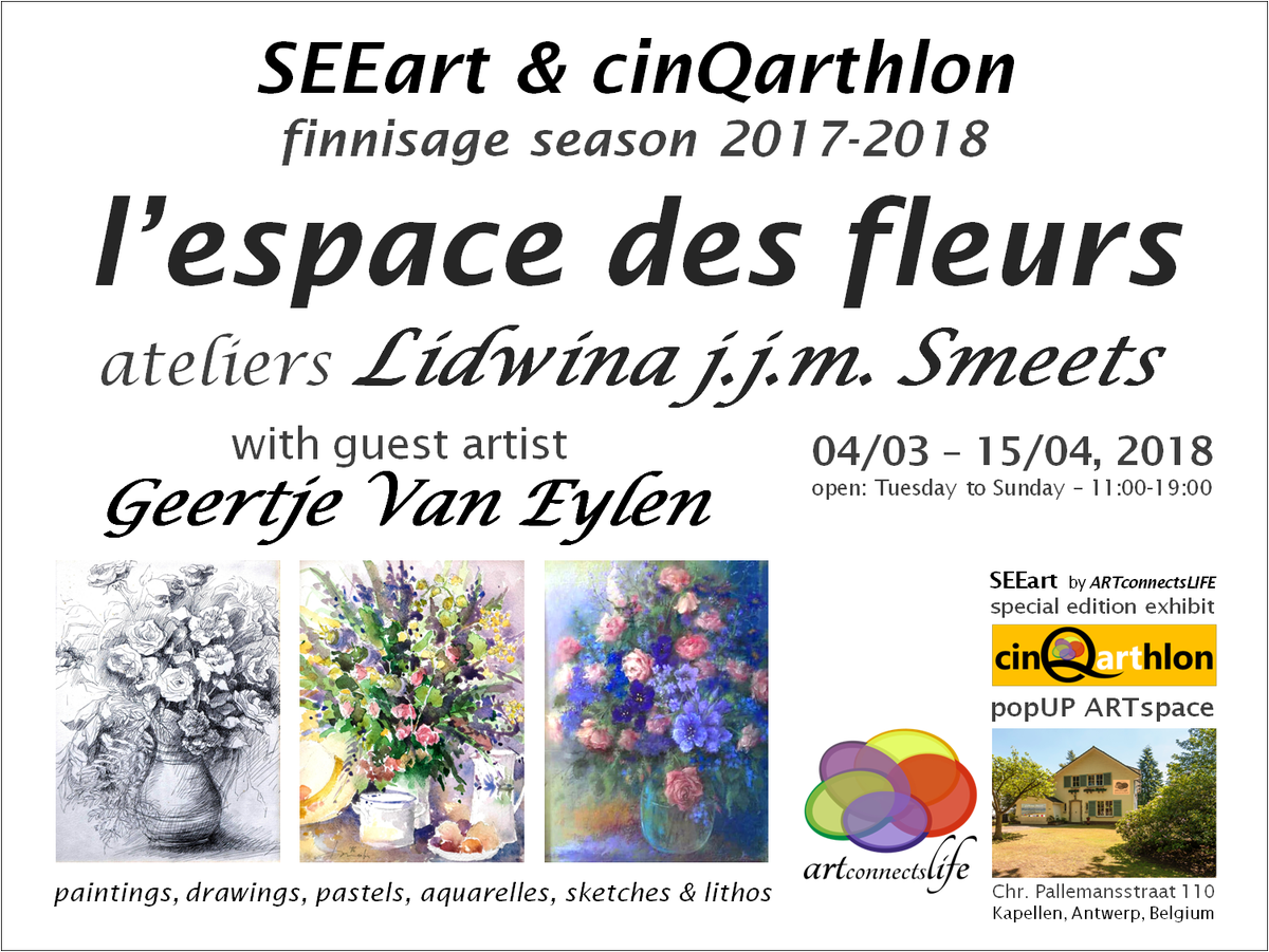 ARTconnectsLIFE's tweet photo. SEEart – l’espace des fleurs
#fineART #visualART #flowers #flowerART #floralART
Ateliers #LidwinaSmeets
04/03 – 15/04,2018
venue: #popUPARTspace by @ARTconnectsLIFE
#Antwerp #Belgium
https://t.co/qTUNNs1WbS
#paintings #drawings #pastels #aquarelles #charcoal #sketches and #lithos https://t.co/RVAxSHMyAi
