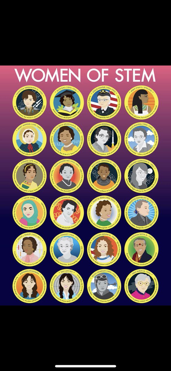 ExperienceEast's tweet photo. Happy International Women’s day! Today in Stephenson we wanted to take an opportunity to celebrate and learn about the accomplishments of women in STEM! https://t.co/I6zRVlMfev