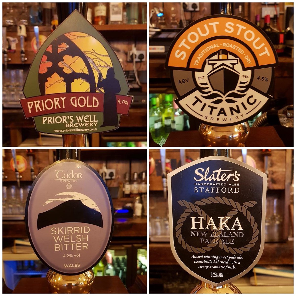 dog_parrot's tweet photo. A few of this weeks new #realales at the D&amp;P, from #PriorsWellBrewery, @Titanic_Brewers, @Tudorbrewery &amp; @slatersales 👌🏼 https://t.co/8w53M7jJY5