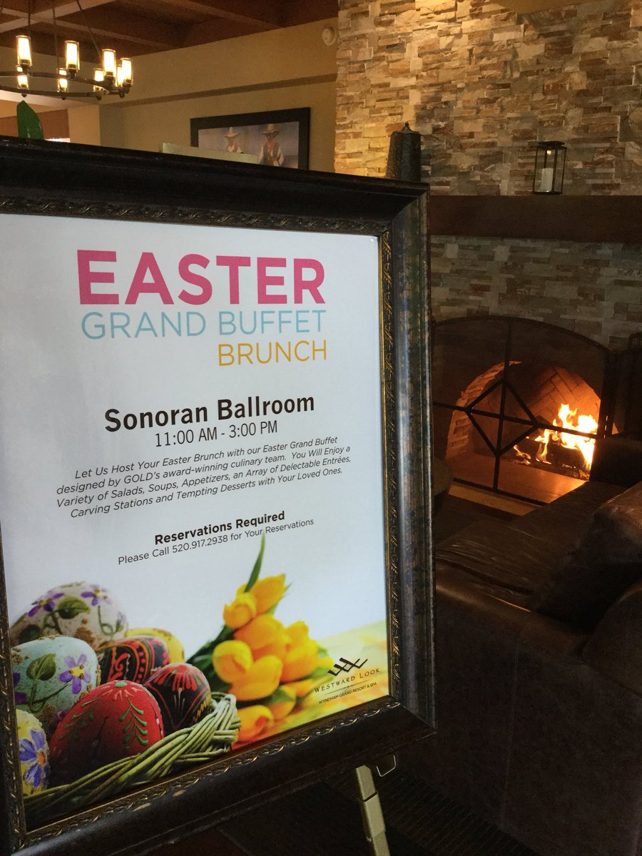 Westward_Look's tweet photo. Easter is coming fast! Join us Sunday, April 1st for our Easter Grand Brunch Buffet! Perfect for the whole family. Reservations are required so hurry before spots fill up! To make reservations, Call 520.917.2938 https://t.co/NehWAMJU4n