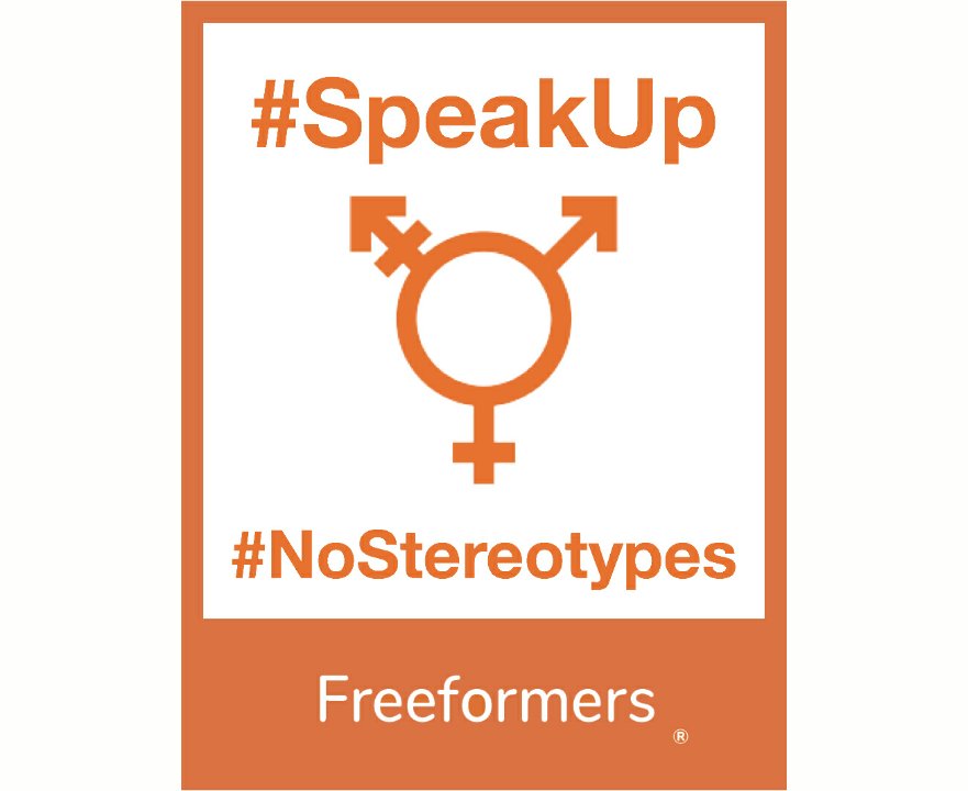freeformers's tweet photo. We’re proud to be a 50/50 male/female workforce but we know diversity is more than gender. We continue to take action to reach a more equal and inclusive work/life by starting an initiative to disrupt the norm and actively challenge stereotyping #Speakup #NoStereotypes #IWD2018 https://t.co/5oubCxoeWT