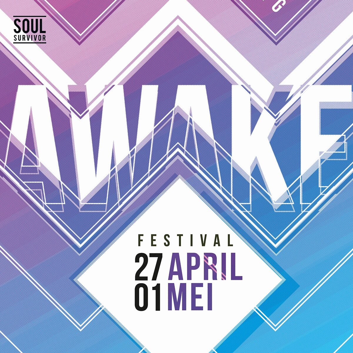 29 April is een feit dan geef ik een te gekke show tijdens de Soul Survivor Festival!