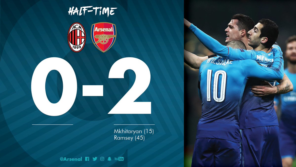 What a way to end the half 🙌

#ACMvAFC