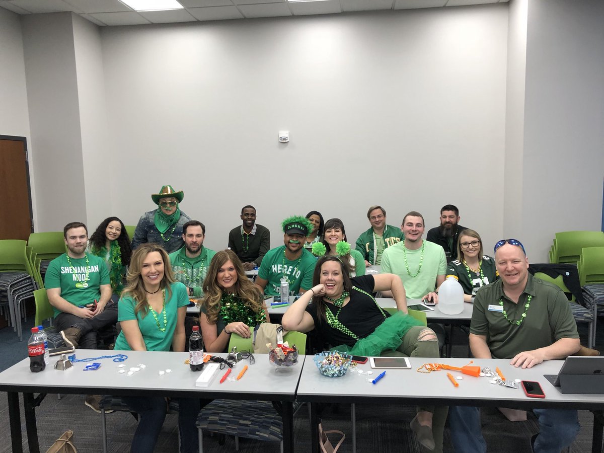 T0nyT0niT0ne's tweet image. #OKCWay Kickoff! GREEN MACHINE #The6 #POWERcentral #MidStatesProud