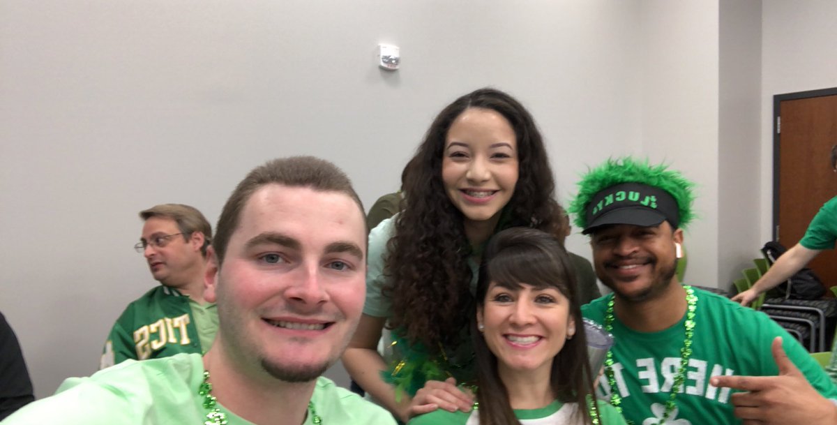 T0nyT0niT0ne's tweet image. #OKCWay Kickoff! GREEN MACHINE #The6 #POWERcentral #MidStatesProud