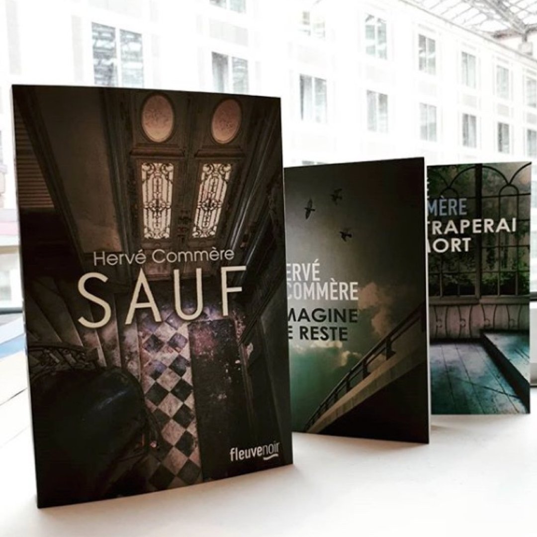 Fleuve_Editions's tweet photo. « C’est une histoire de dingue ! » 😱😱😱
SAUF de #HervéCommère est en librairie aujourd'hui.
Attention, c'est un immense coup de ❤
Découvrez la magnifique chronique de @YvanblogEmOtion > https://t.co/OxV9TDAZKo
Et pour l'occasion les nouvelles couv' en @Pocket_Editions  👍💫 https://t.co/UvPpYchQ8D