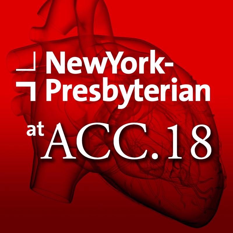 #NYP, <a href="/ColumbiaDoctors/">ColumbiaDoctors</a> and <a href="/WeillCornell/">Weill Cornell Medicine</a> are excited to kickoff #ACC18 tomorrow. Visit bit.ly/2oTXttL to find out more about our presentations at this year’s conference.