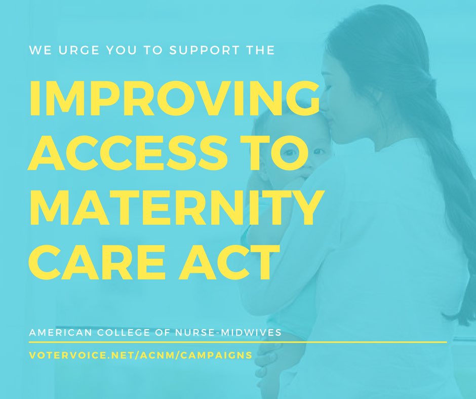 @DougJones Access to maternity care = access to midwives = an end to preventable maternal and child deaths and #MaternityCareShortages Pass #S783