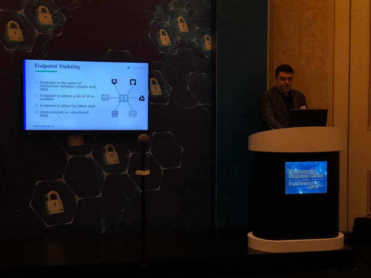 gajrajs's tweet photo. Endpoint #visibility is key #HIMSS2018 https://t.co/KNf5VzBt47