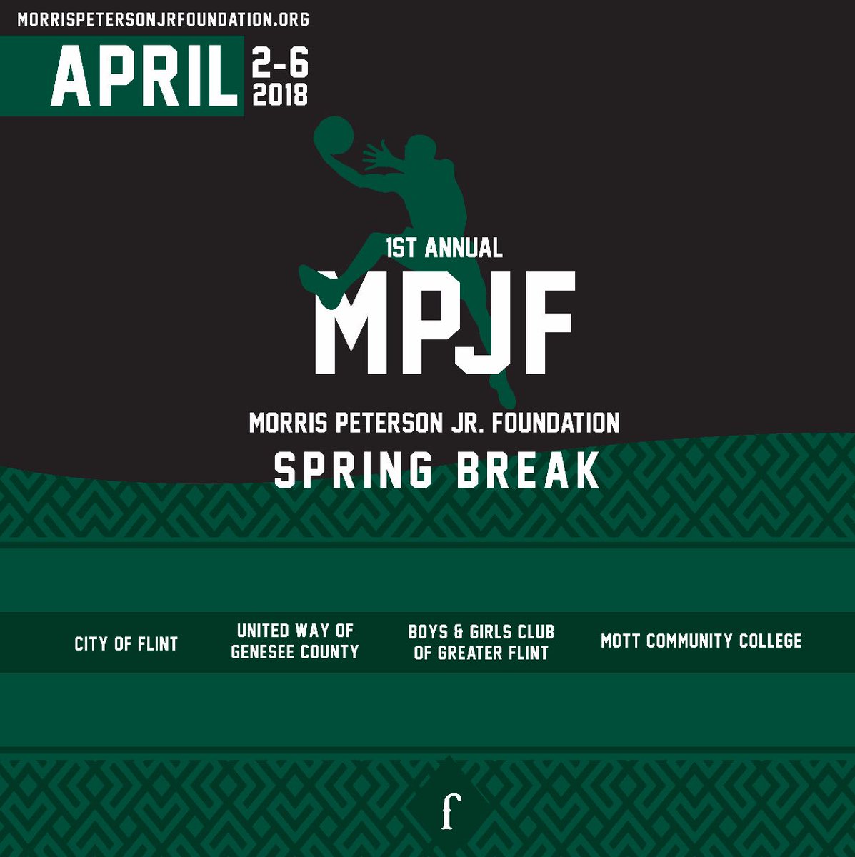 mpjfoundation's tweet photo. The 1st Annual MPJF Spring Break is a little over 3 weeks away. Flint youth ages 7-17 will participate in classes &amp; workshops at both the Boys &amp; Girls Club and Mott Community College. Spots are limited...call today to register your child/children at (810)249-3413. @mopete24 #MPJF https://t.co/cH0faGJyzZ