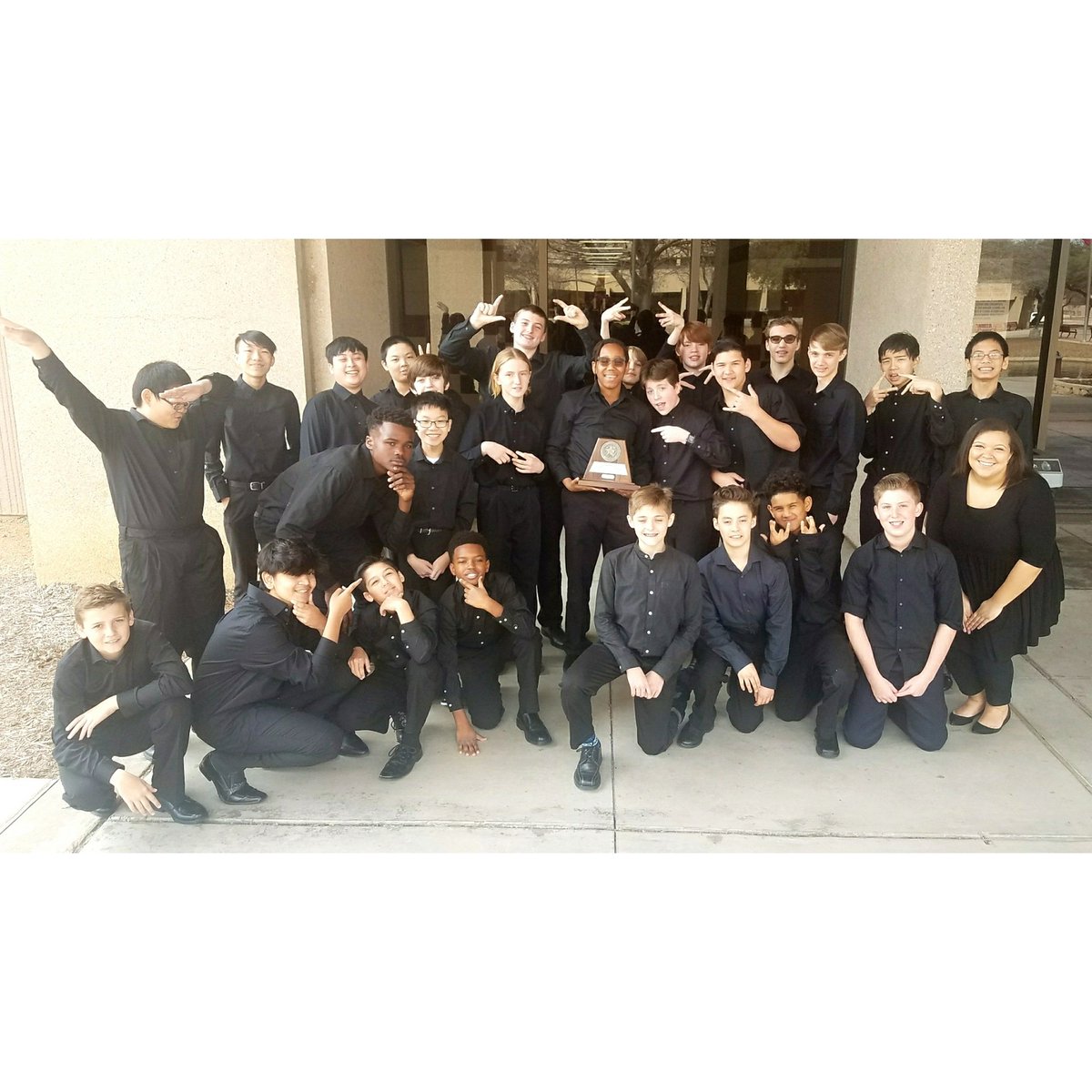 SO PROUD of Men's Chorus for shutting down UIL with a SWEEPSTAKES today!!!! These guys really brought it today!!