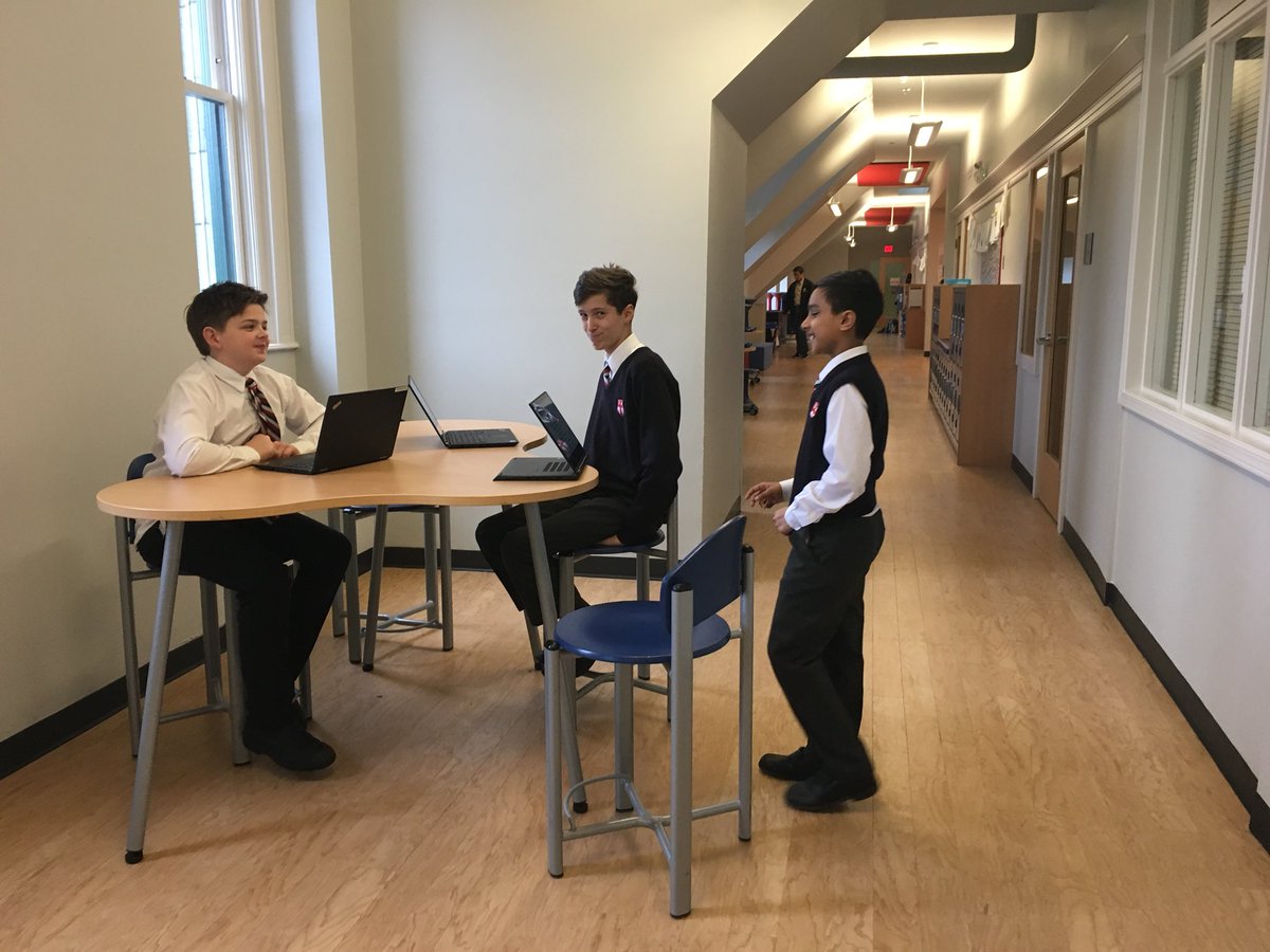 StGeorgesGrade6's tweet photo. #6JD and #6GG practicing and giving feedback in preparation for our Poetry Slam tomorrow! https://t.co/wQhuKKqUJy