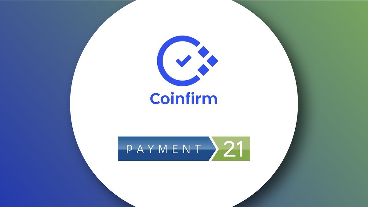 EmmanuelAnique's tweet photo. We’re proud to announce @Coinfirm_io and @Payment21_XBT partnership to integrate our #blockchain analysis solutions! https://t.co/egLl2kT7rY Join leading #Cryptocurrency Co's, #ICO's and payment processors using the Coinfirm AML/KYC Platform for… by #devnullius via @c0nvey https://t.co/D41m8IU0QU