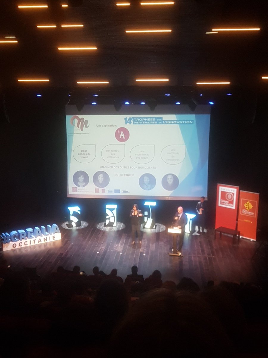 KatiaVidic's tweet photo. Ravie de participer au #TPI2018 et de représenter @NelisXRM et le @CoDe3M bravo à @CREALIAocc et aux partenaires
Engageons nous pour soutenir encore et toujours l #Innovation https://t.co/WW8jjsDvn4