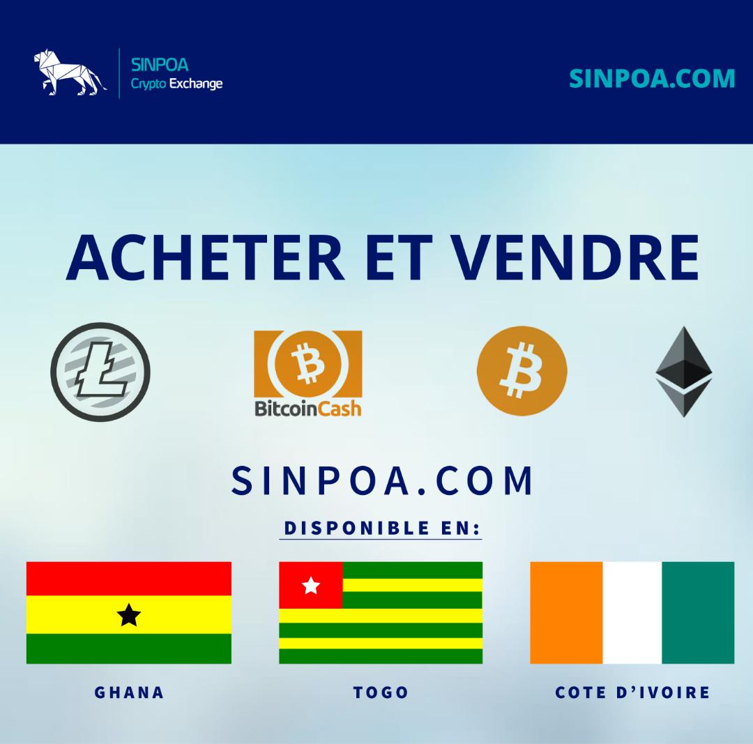 SinpoaTeam's tweet photo. NOUS AMENONS CRYPTO EN AFRIQUE ET AU-DELÀ https://t.co/EtNTgSKCAG