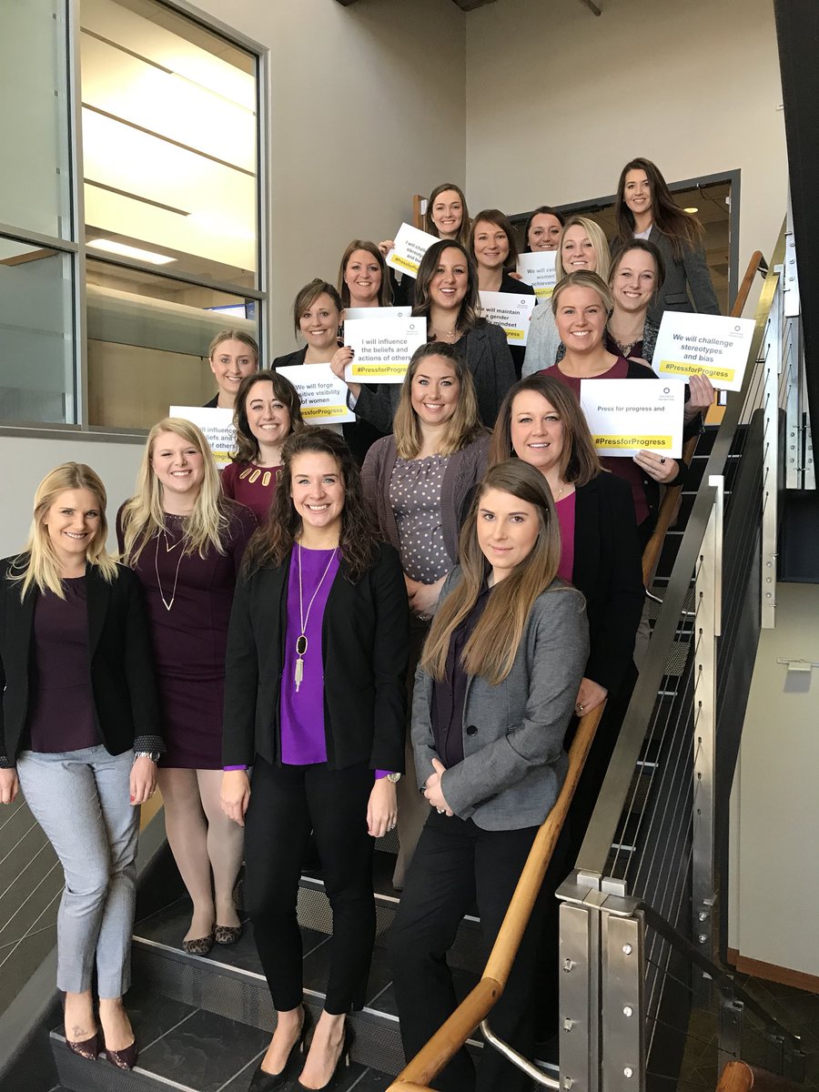 Madison TEKsystems &amp; Aerotek celebrated IWD with a Q&amp;A Session on Women in Leadership. Such a bright group of women! #internationalwomensday2018 #PressforProgress #OneAllegis <a href="/MelanieStaley/">Melanie Staley</a> <a href="/lkolodrubetz/">Lauren Kolodrubetz</a> <a href="/DGonzales25/">Danielle Gonzales</a>