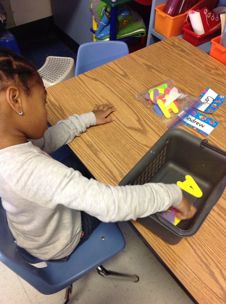 MrsPearson18's tweet photo. Reviewing letter identification and sound production. @FSHE_PLC #checkforunderstanding #PrettyInPreK https://t.co/dwGGvjre0f