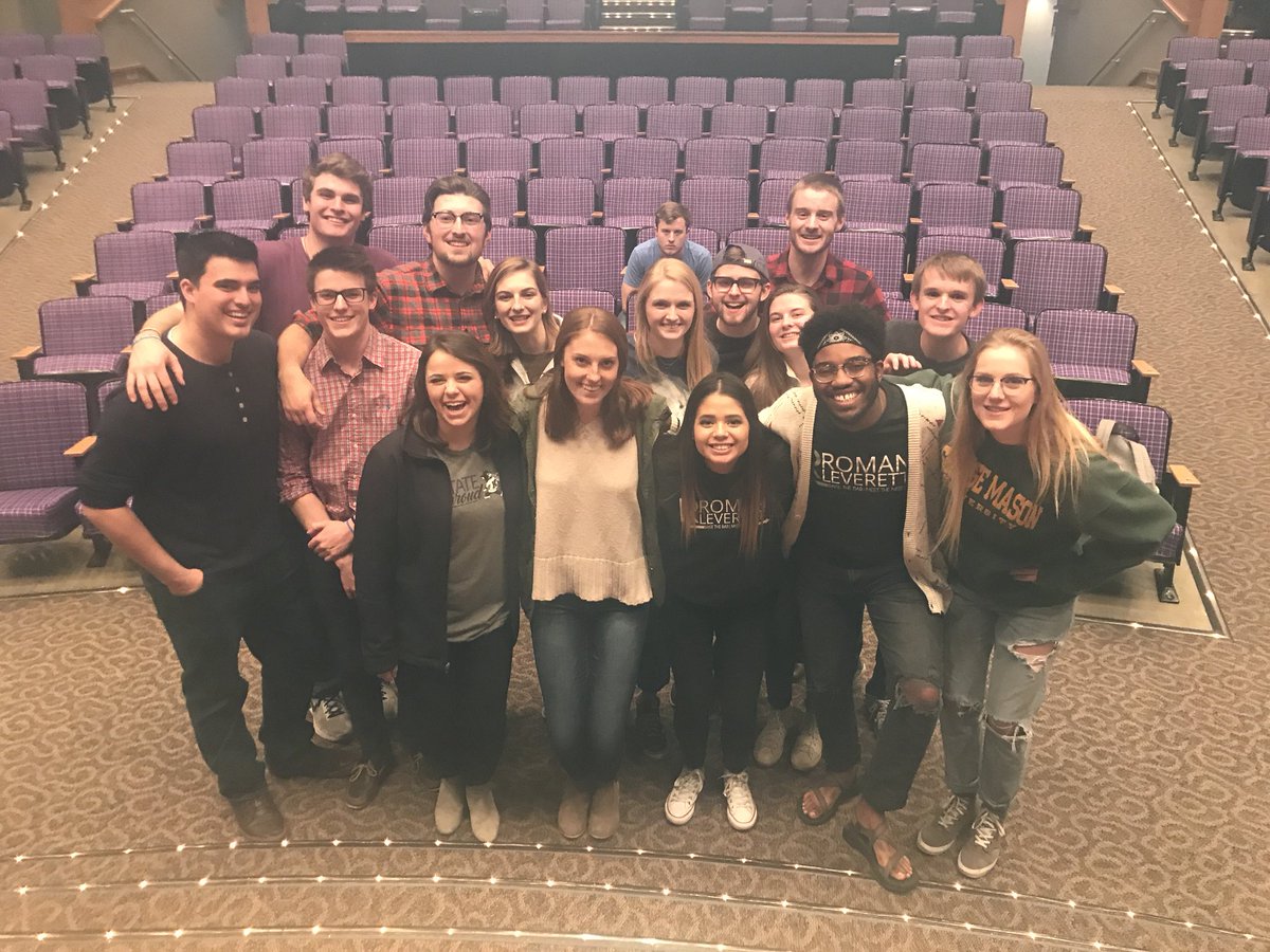 onthespotksu's tweet photo. We had a great time performing with @kiehlpitts and @romanleverett18 last week! Let your voice be heard today and tomorrow! Vote for student body president and vice president at https://t.co/Nw2UtG3Bm9 https://t.co/oaZ5fMGcPl