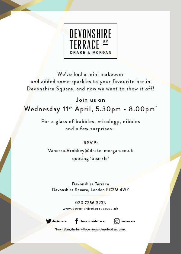 DevTerrace's tweet image. We're currently undergoing a mini makeover!
We're still open! Don't panic! 
Please forgive our appearance whilst we work on our transformation.
Join us for our official #relaunch on Wednesday 11th April drop our lovely sales manager an email - vanessa.brobbey@drake-morgan.co.uk