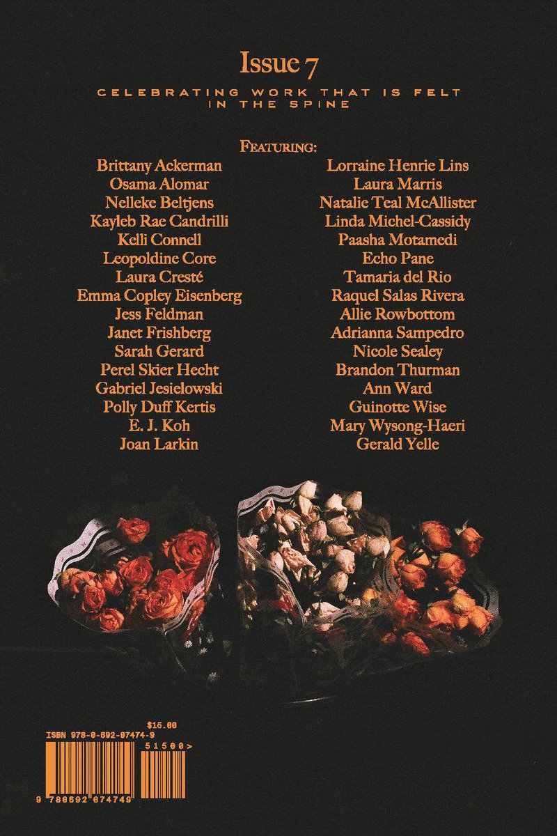 NoTokensJournal's tweet photo. ISSUE 7 in all the glory 🙌🏽 Find us at #AWP18 booth 339! https://t.co/rFWRcnuJRa