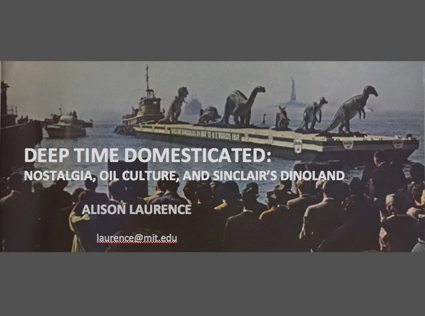 alisonglaurence's tweet image. “Deep Time Domesticated: Nostalgia, Oil Culture, and Sinclair’s Dinoland”

…a story of Mesozoic monsters at home in the mid-twentieth-century U.S. …

#ASEH2018Tweets #ASEH2018 #envhist #envhum #animalhist