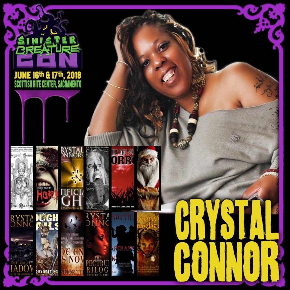 SinCreatureCon's tweet image. Crystal Connor is the Chief Imagineer working for the Department of Sleep Prevention’s Nightmare Division. Tickets: goo.gl/bijKHE              
#SCCJune2018 #convention #MUA #horror