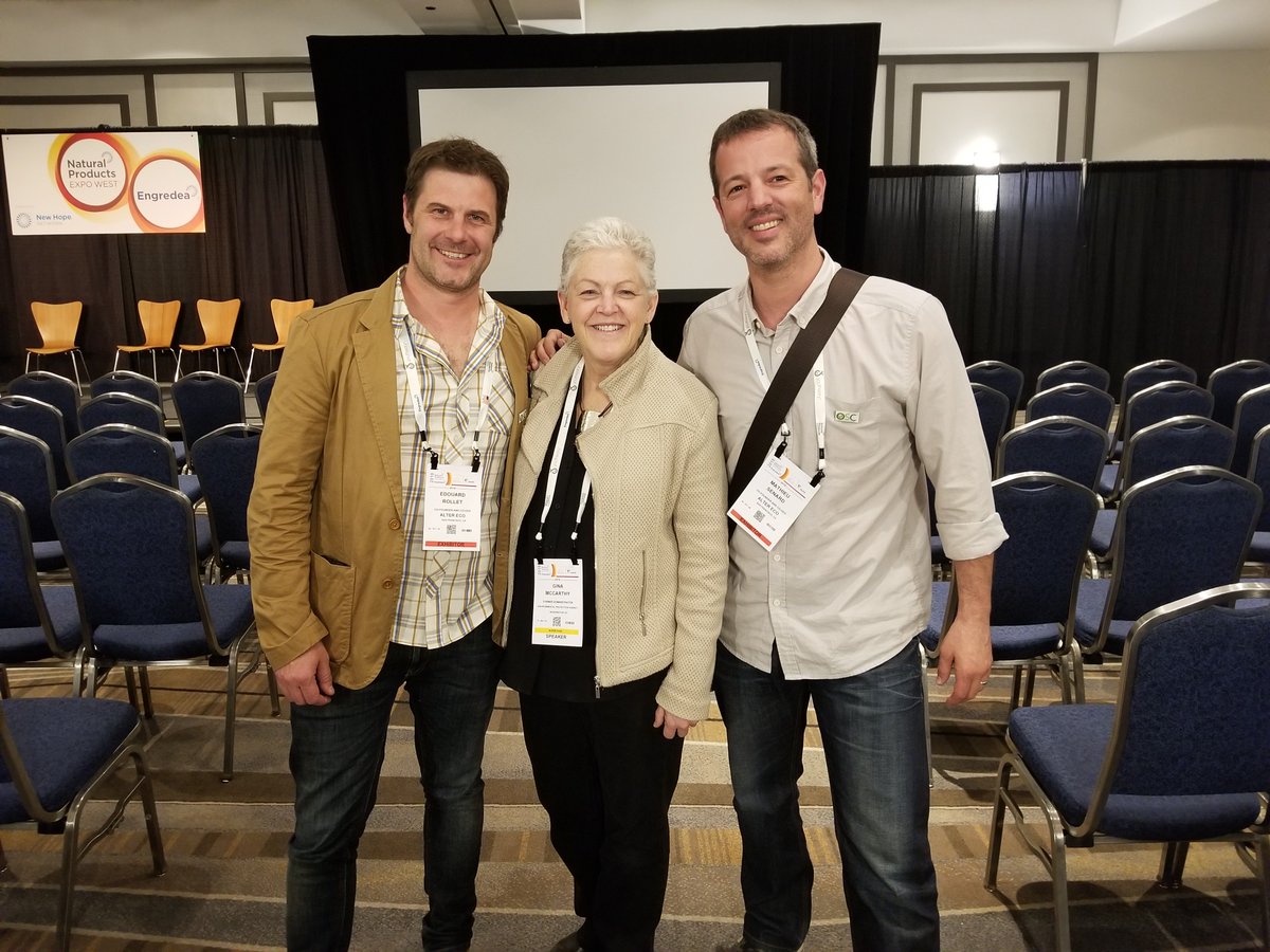 ERollet's tweet photo. So much resilience &amp; determination in @GinaEPA , the former EPA administrator, as she witnesses the new administration dismantle methodically the programs she implemented at the EPA under Psdt Obama… Viva la revolucion!  #InternationalWomansDay #expowest2018 @AlterEcoSF https://t.co/2BUjKAqzBs