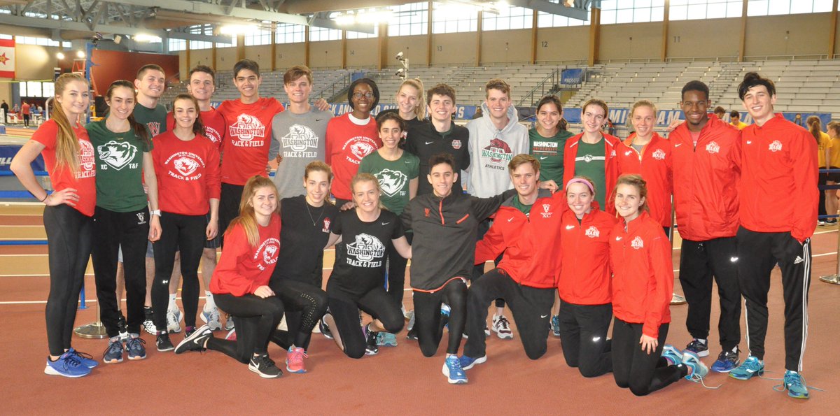 WASHUBears's tweet image. Hello Bears! Meet the Red &amp;amp; Green @WASHU_XCTF squad at the @NCAADIII Indoor Track &amp;amp; Field National Championships. Bears begin competition tomorrow at 11 a.m. in Birmingham, Ala. #LetsGoWashU #RFGB #JFGB #TwoTeamsOneFamily