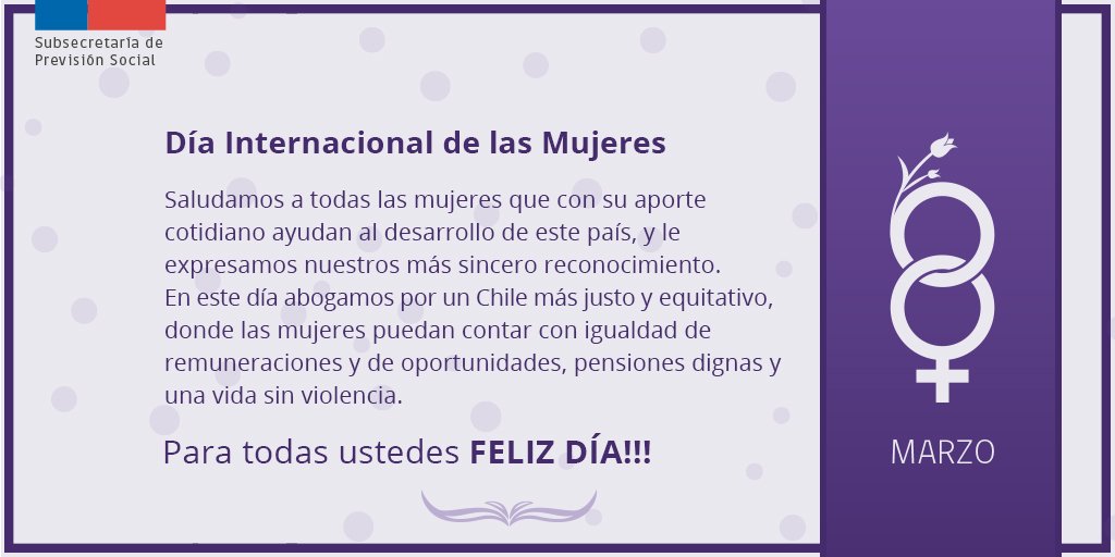 Subsecretaría de Previsión Social tweet media