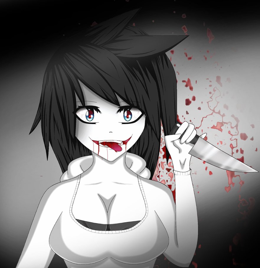 Картинки джеффа убийцы девочка