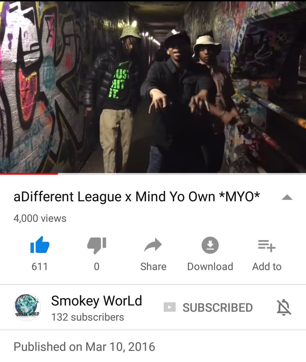 _SmokeyWorLd's tweet photo. #MindYoOwn made 4k 💪🏾🔥 https://t.co/5mnik6BYDJ