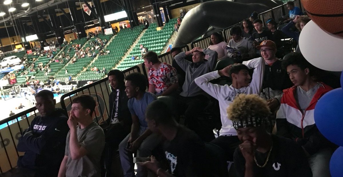 WTWLonghorns's tweet photo. WTW Boys Basketball banquet at the Texas Legend game.. https://t.co/UpydRsV8gl