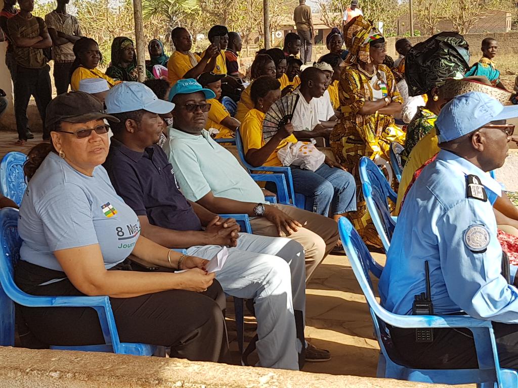 diallo_un's tweet photo. International Women's Day celebration 2018 celebration @Kaga_Bandoro @UN_CAR @ONUinfo @parfait_onanga https://t.co/boMOF9r3eY
