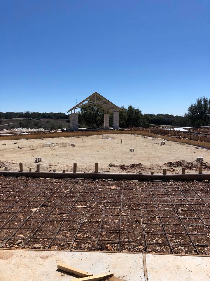 GareyParkGTX's tweet photo. The pipes have been covered &amp; concrete is coming soon... more progress at the splash pad!  #GareyParkGTX  #GeorgetownParksandRec  #GeorgetownTX  #Park  #SplashPad https://t.co/rSDP0wkXDh