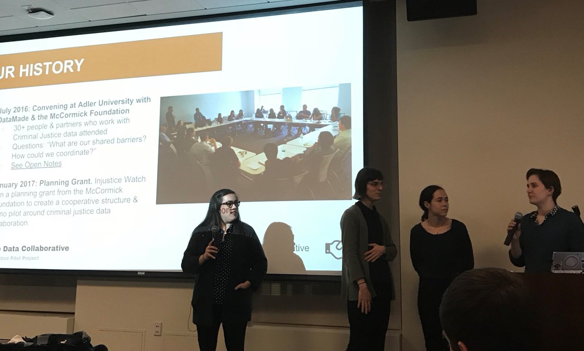 NxtTeam's tweet photo. Very interesting @ChicagoCityDataUsers event last night. Great info on Chicago Data Collaborative. https://t.co/kiTQmFVsQ5