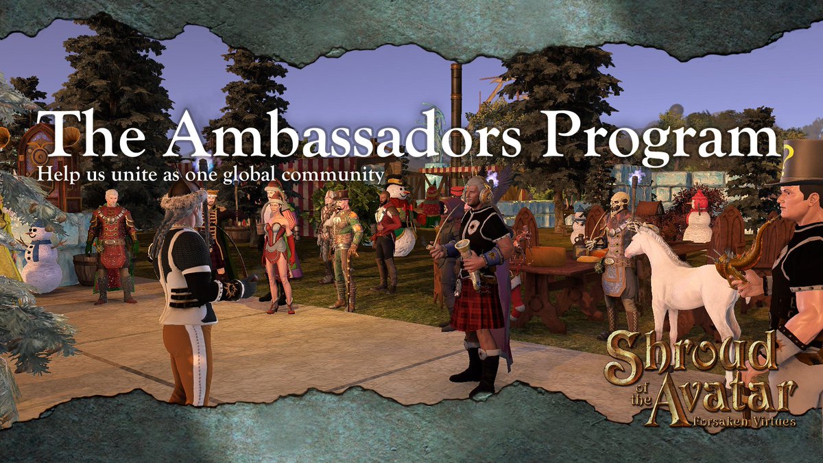 Do you speak a language other than English? We are looking for volunteer ambassadors to support our international community! Here's how to join: shroudoftheavatar.com/forum/index.ph… #LBSotA