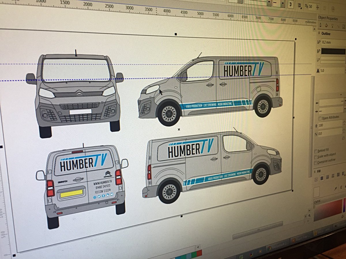 Humber_TV's tweet photo. What do you think to our First van design? #branding #news #humber #video on the road soon keep your eyes peeled. https://t.co/zOvk3N8vVZ