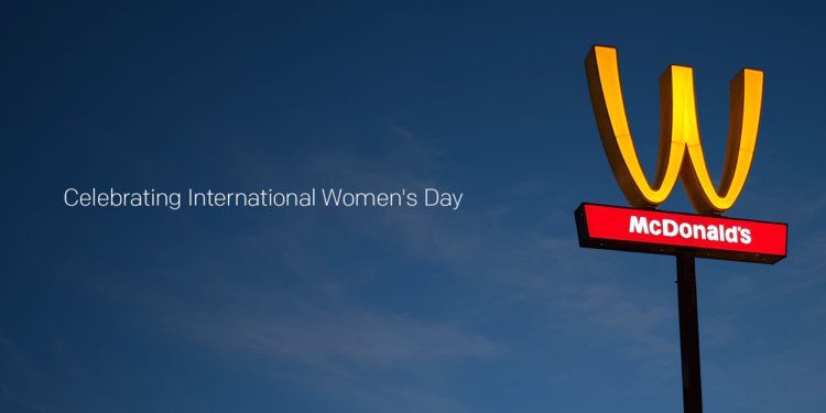 McDonald's is flipping its iconic golden arches upside down in 'celebration of women' read.bi/2IdKI6i