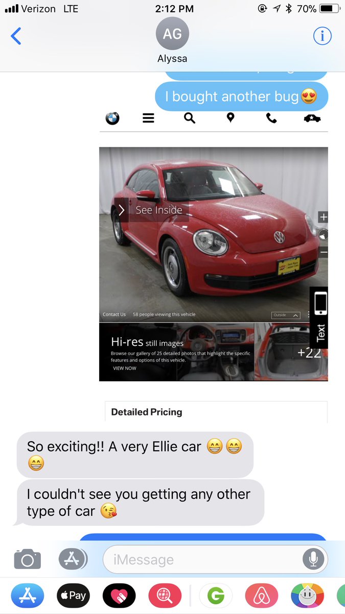efigs17's tweet photo. When you tell your friends you bought another bug 😂 #theyknowmesowell https://t.co/uQUbJpUSkU