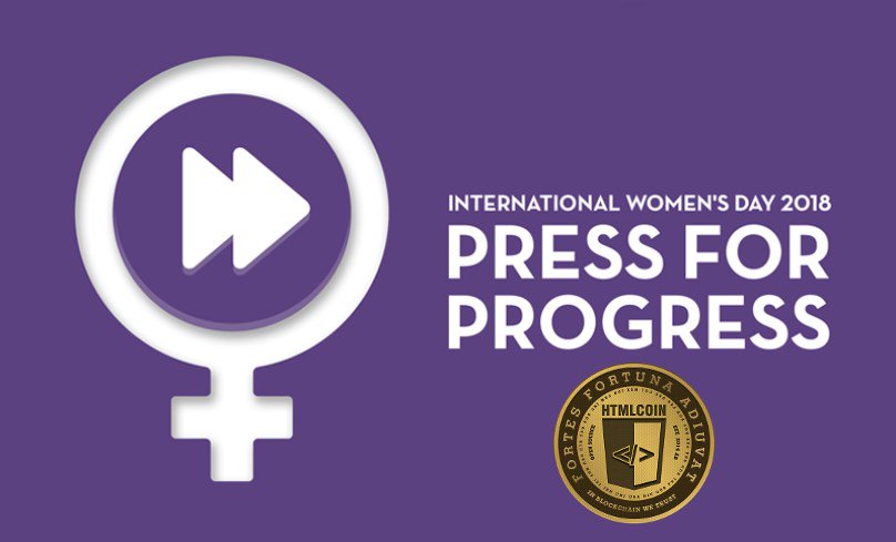 Happy International Women's Day from the entire team with <a href="/HTMLCOIN/">HTMLCOIN</a>.  We celebrate all the women in the #crypto and #blockchain community!

 #IWD2018 #InternationalWomensDay #HTMLcoin $HTML $BTC