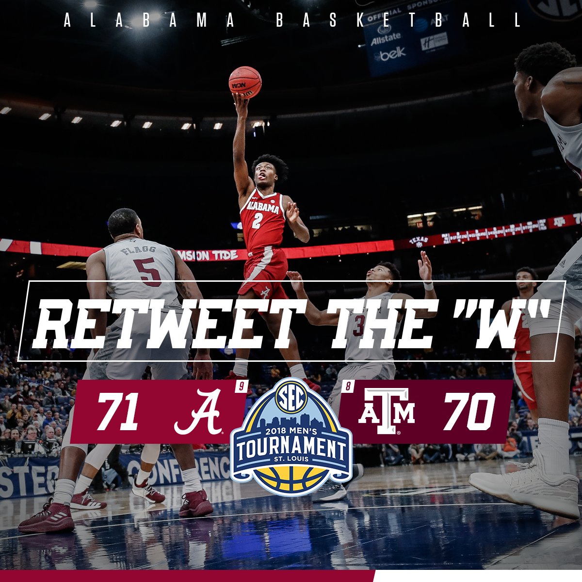 Alabama Athletics tweet media