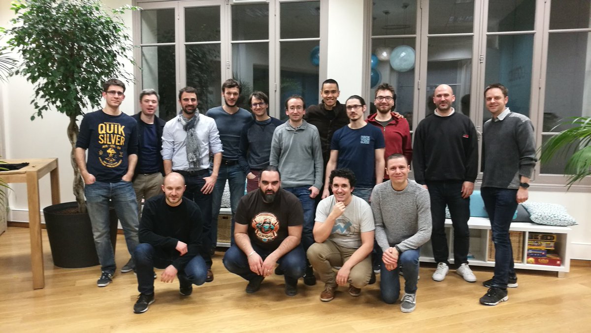 Du (beau) monde pour <a href="/HackYrJob/">HackYourJob</a> ce soir #freelance chez <a href="/GoneoExpertise/">Gonéo Expertise</a>