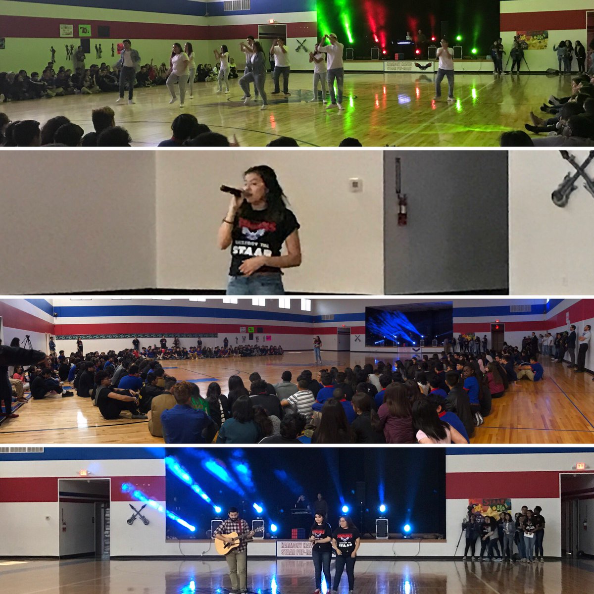 STAAR EOC pep rally! Go hawks! <a href="/HseLaredo/">HSE Laredo</a> <a href="/HarmonyEdu/">Harmony Public Schools</a>