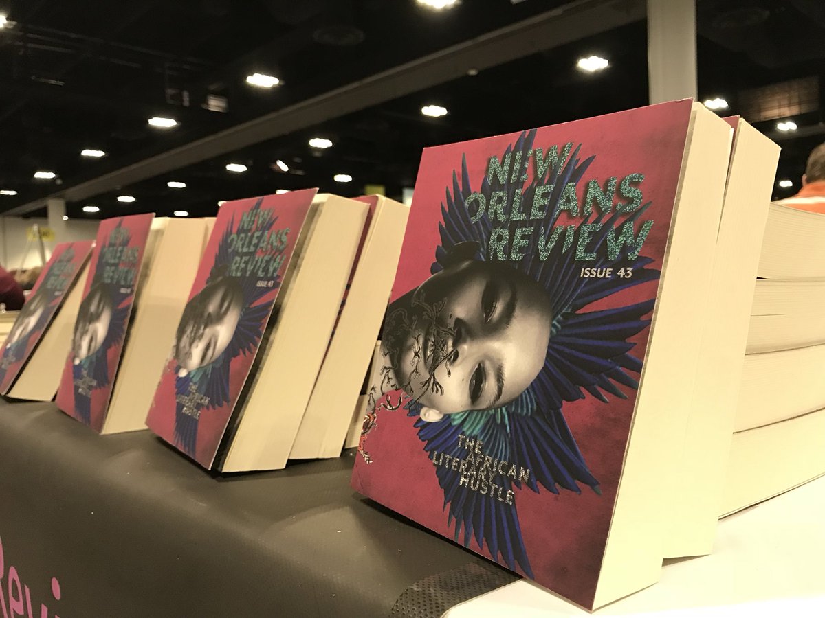 NOReview's tweet image. We are at #AWP2018 ! Pick up a copy of The African Literary Hustle Issue at table T1450!