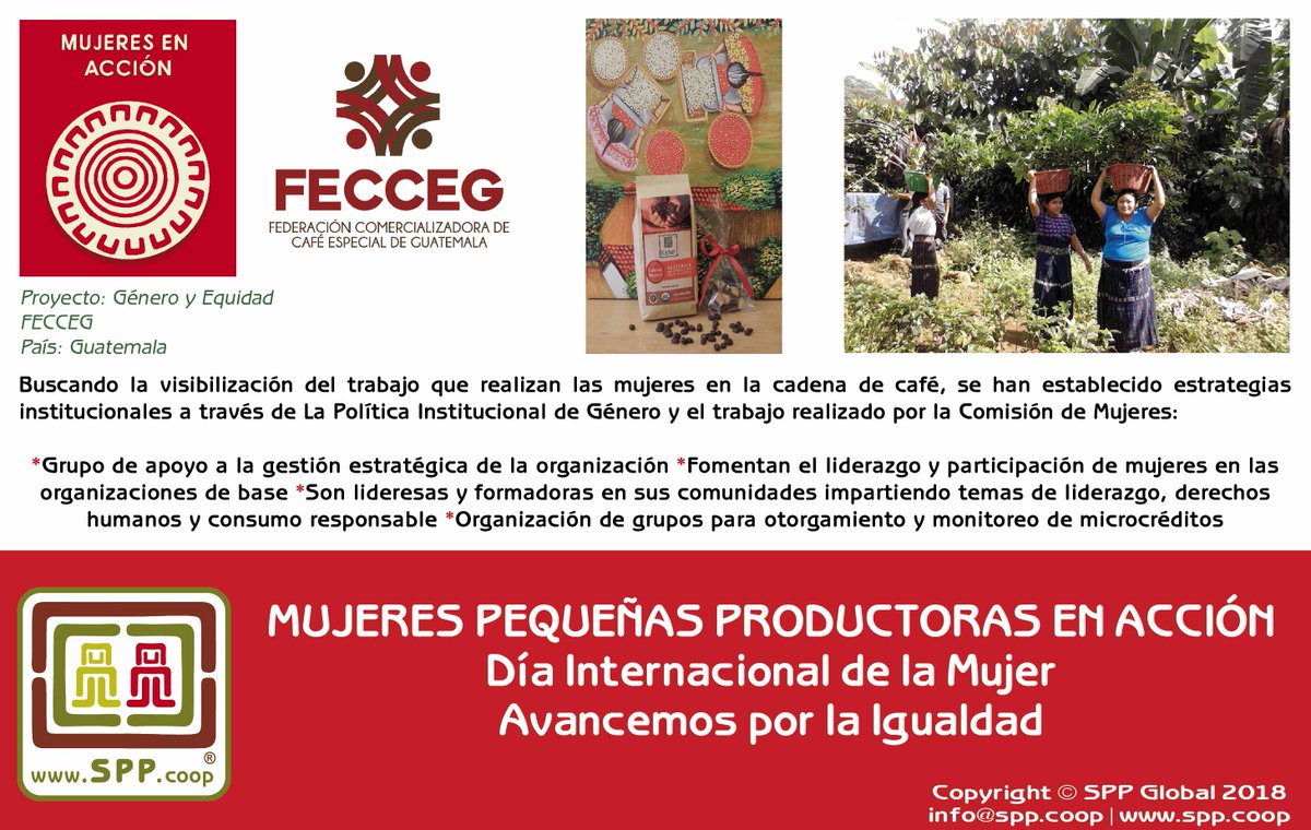 SimboloPP's tweet photo. ¿Conoces los proyectos de pequeñas productoras para construir equidad de género? #DiaInternacionalDeLaMujer #AvancemosXLaIgualdad #FECCEG #Guatemala @SimboloPP #DiaDeLaMujer #IgualdadDeGenero #Equidad https://t.co/kjRTwfZ8ZH https://t.co/RPdRLyVqPq