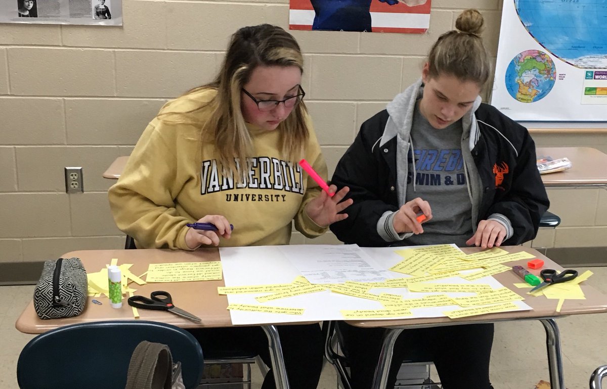 FirebirdHistory's tweet photo. Junior IB Diploma students analyzing & evaluating classmates’ knowledge questions in Theory of Knowledge.
#openended #aboutknowledge #generalnotspecific #TOK #wearefirebirds https://t.co/RVhir9s9Xh