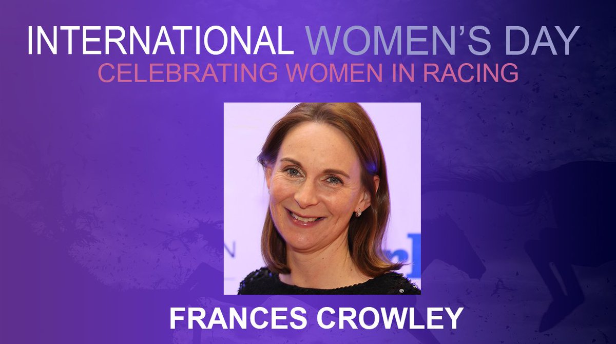 HRIRacing's tweet photo. #InternationalWomensDay 
First lady trainer to saddle an Irish Classic winner with Saoire in 2005 #CelebratingWomenInRacing https://t.co/CZg8RYfiyw