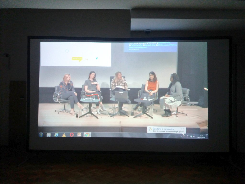 BIPCGM's tweet photo. Amazing #BIPCwomenmeanbusiness panel tonight! Feeling motivated 😀  #empowering #businesswomen #RoleModels #IWD18 https://t.co/cfJTcMxfJf