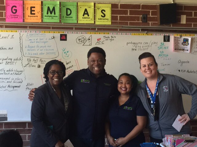 BoomingLC's tweet photo. The team that makes it happen Ms Hall, Ms Johnson, Ms. Mitchell! #mcts https://t.co/zzO2eTHsna