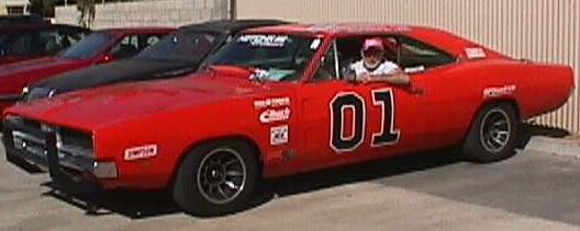  Here I am in Bo s General Lee. Happy Birthday John 